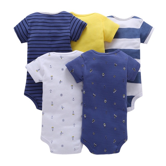 [ISI 5] | PAKAIAN BAYI [Kualitas Impor] BAJU ANAK JUMPER JUMPSUIT ROMPER LAKILAKI ZF A