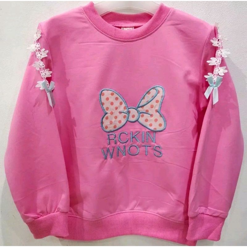 SWEATER ANAK PEREMPUAN IMPORT USIA 4-11 TAHUN - SWEATER ANAK IMPORT