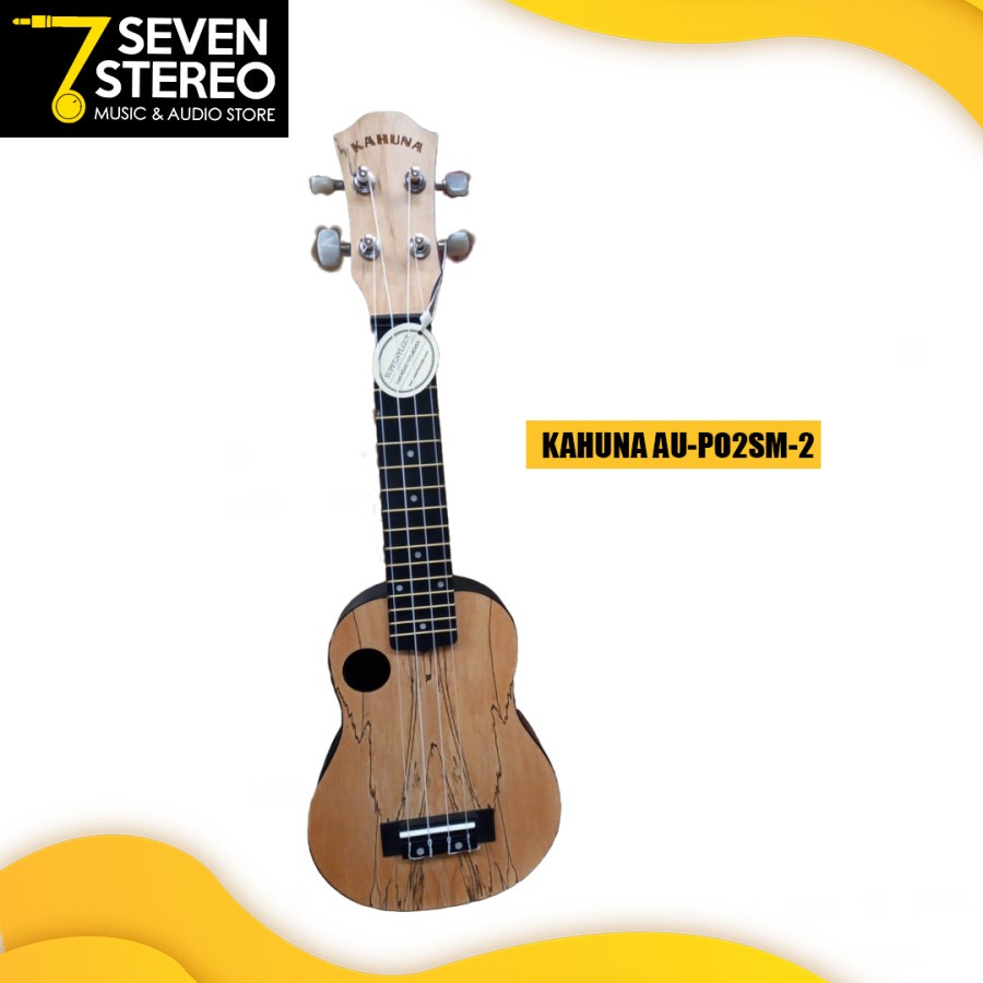 Kahuna Ukulele AU-PO2SM-2 Soprano Ukulele