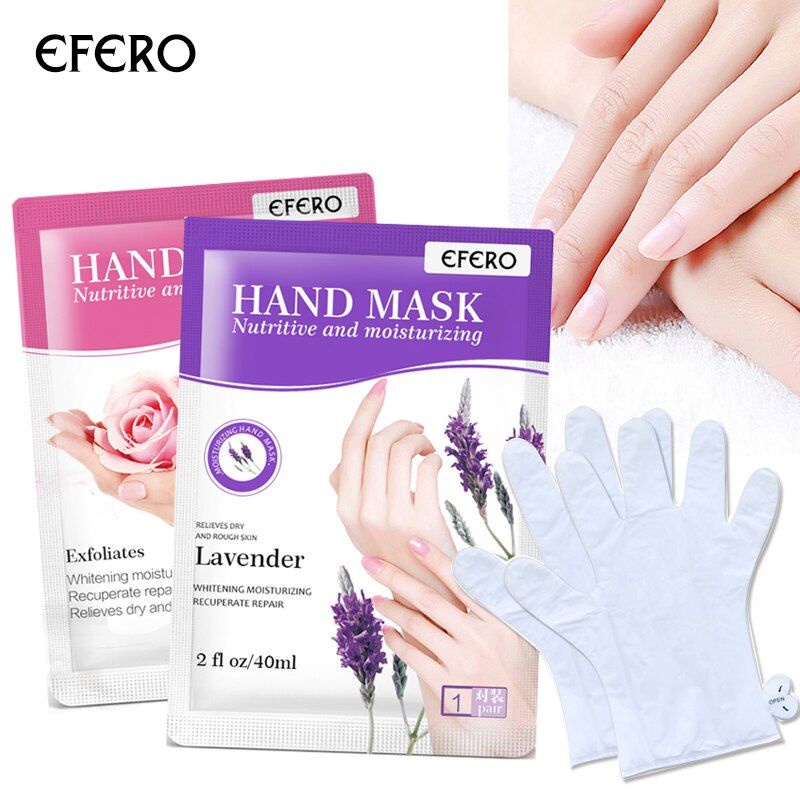 Efero Hand Mask Murah / Masker Tangan Merawat Kulit Tangan Melembutkan &amp; Melembabkan / Masker Perawatan Tangan Mengupas Kulit Mati / Masker Tangan Efero Murah / Masker Sarung Tangan / Masker Pemutih Tangan / Masker Pelembab Tangan / Masker Pelembut Tangan