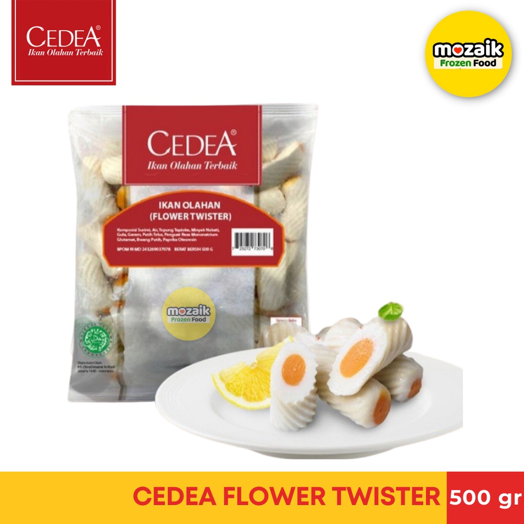 Jual Cedea Flower Twister Suki Frozen Mart Frozen Food Palembang 500gr ...