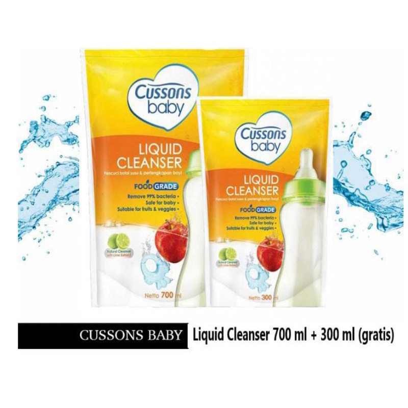 CUSSONS BABY LIQUID CLEANSER 700ML (8998103013657)