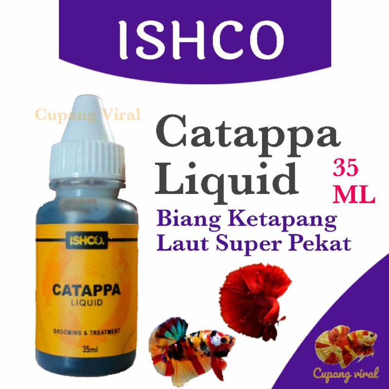 ISHCO - CATAPPA LIQUID Biang Ekstrak Ketapang Laut PEKAT SUPER 35 ML