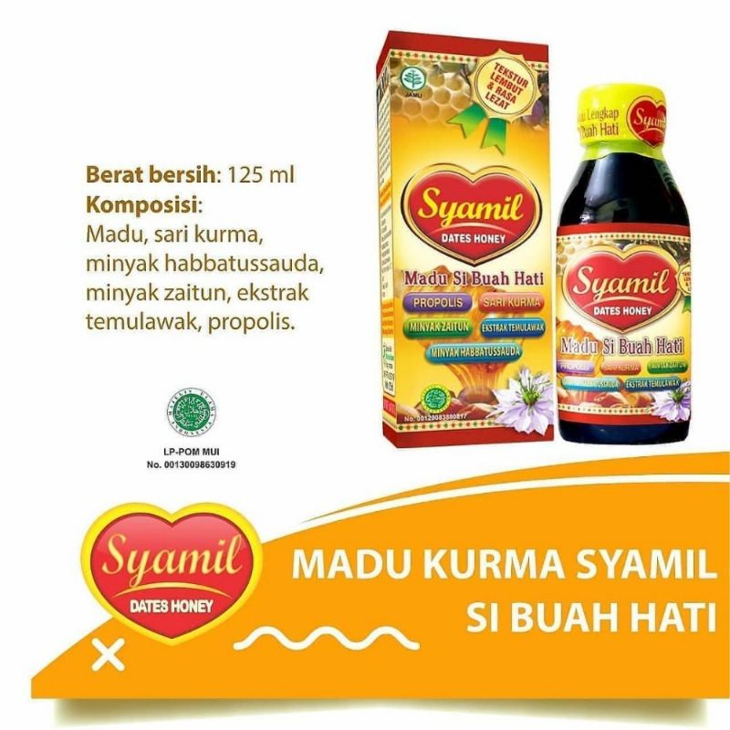 Madu Syamil Anak - Nafsu Makan - Imunitas dll