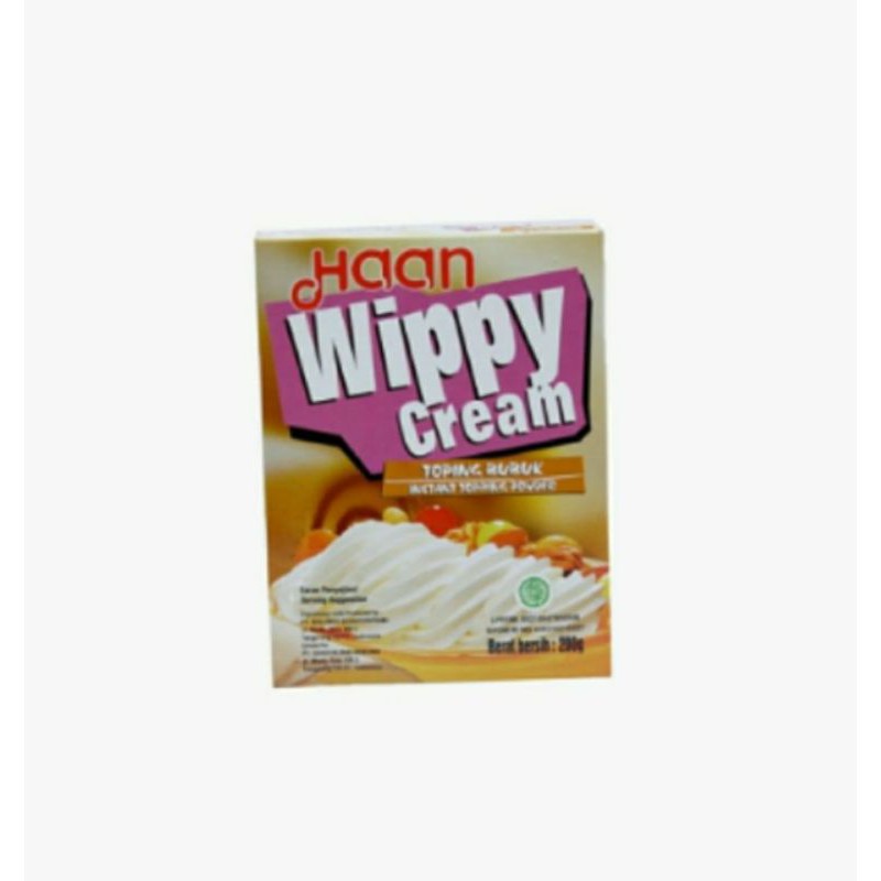 

HAAN WIPPY CREAM 200 GRAM