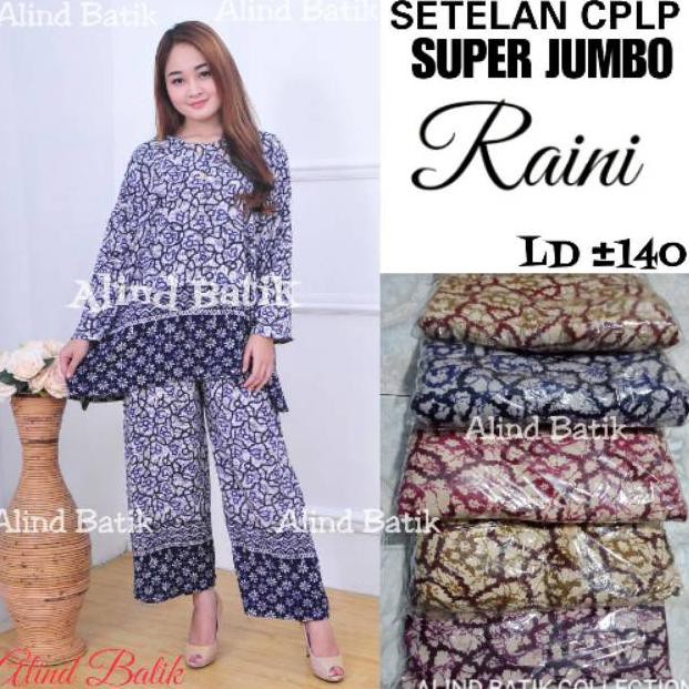 SUPER JUMBO ECER GROSIR  SETELAN ATASAN LENGAN PANJANG  