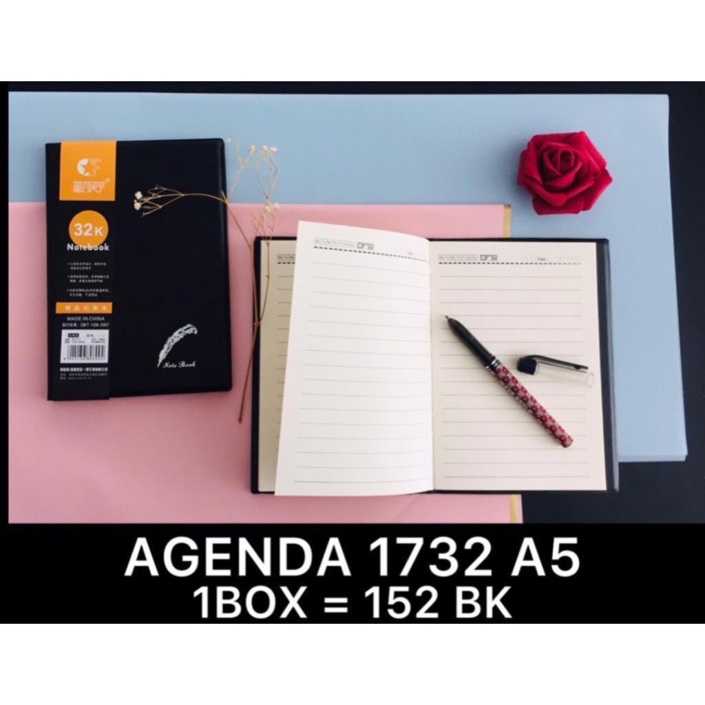 

buku agenda vanco kode 1732 a5(banci) 32 k termurah seminar 13.5 x 19.3 cm