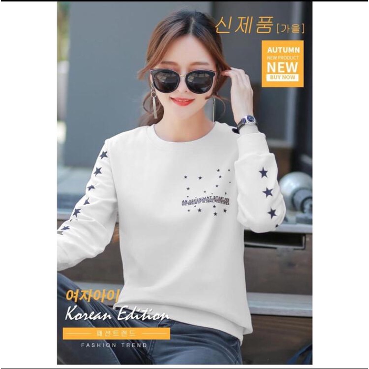 ATASAN LENGAN PANJANG WANITA / BLOUSE WANITA / KAOS LENGAN PANJANG MODEL KOREA