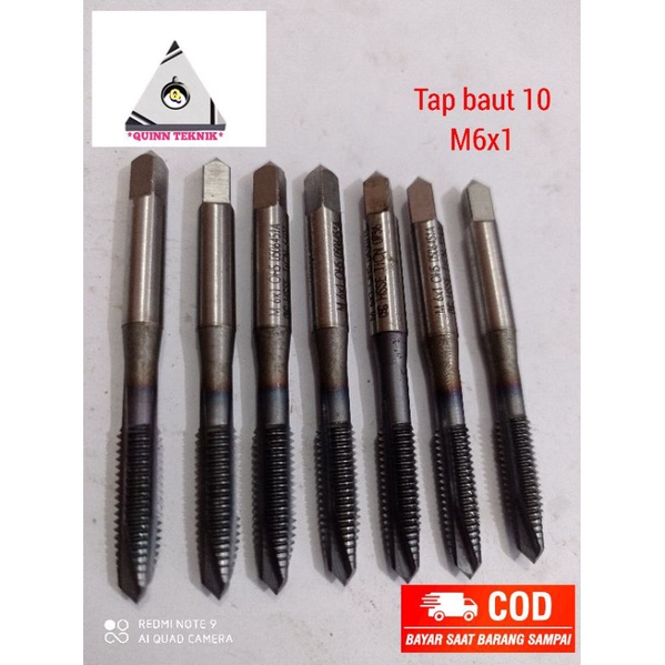 tap baut drat 10 M6x1 guhring