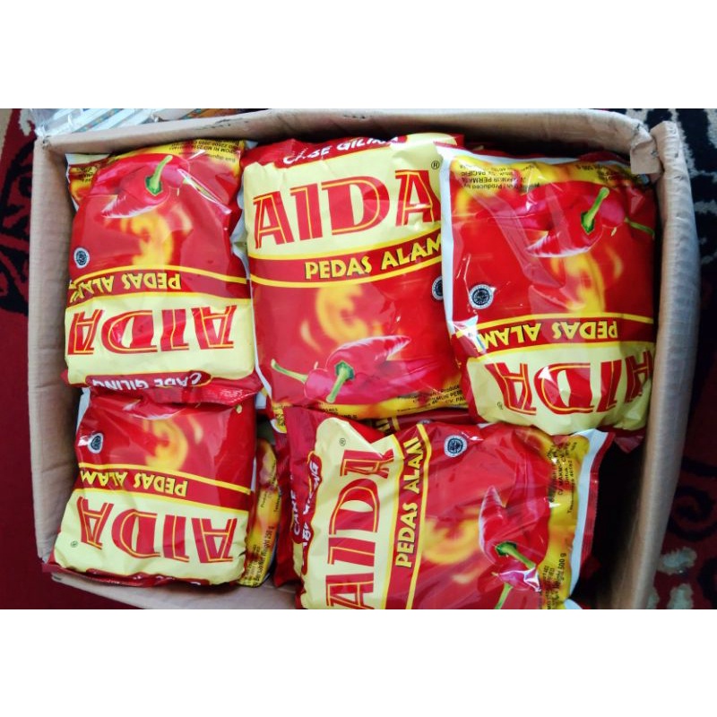 Cabe Bubuk AIDA 500g Per Karton isi 30 pcs