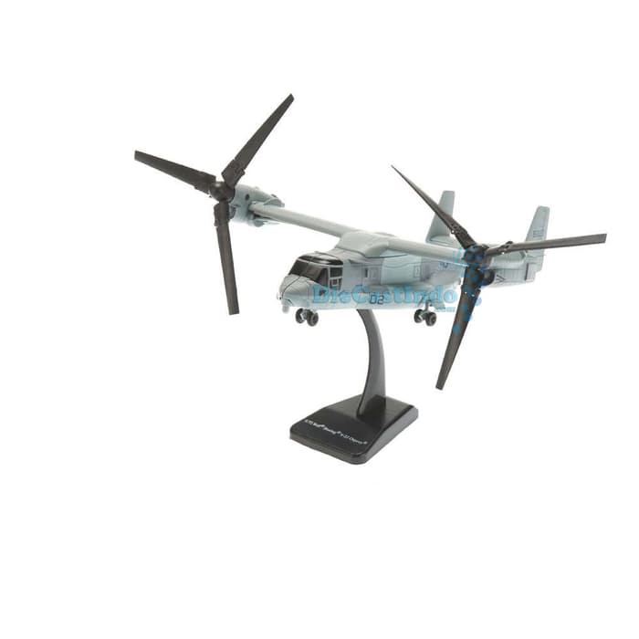 Diecast Pesawat - Miniatur Pesawat Garuda - Diecast Pesawat Jet Newray Sky Pilot - Bell Boeing V-22