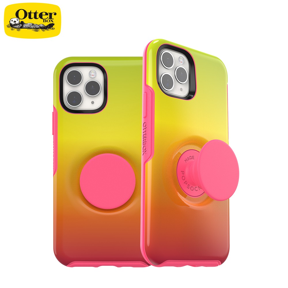 Case iPhone 11 Pro Max Otter + Pop Symmetry - Island Ombre