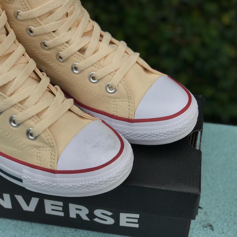 beige womens converse
