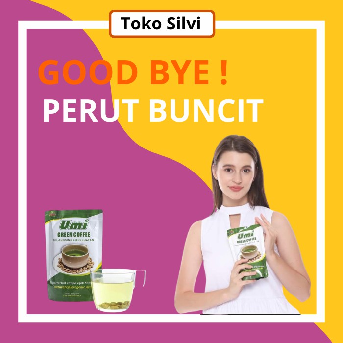 UMI GREEN COFFEE COFFE OBAT PELANGSING BADAN AMPUH MINUMAN PELANGSING HERBAL