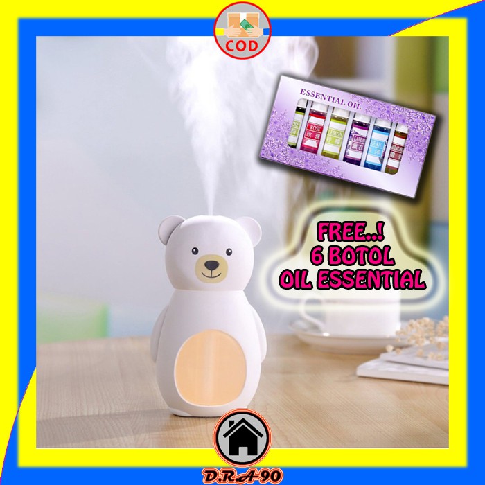 Humidifier / Diffuser / Aromaterapi Diffuser / Humidifier Bayi / Air Humidifier / Pelembab Ruangan