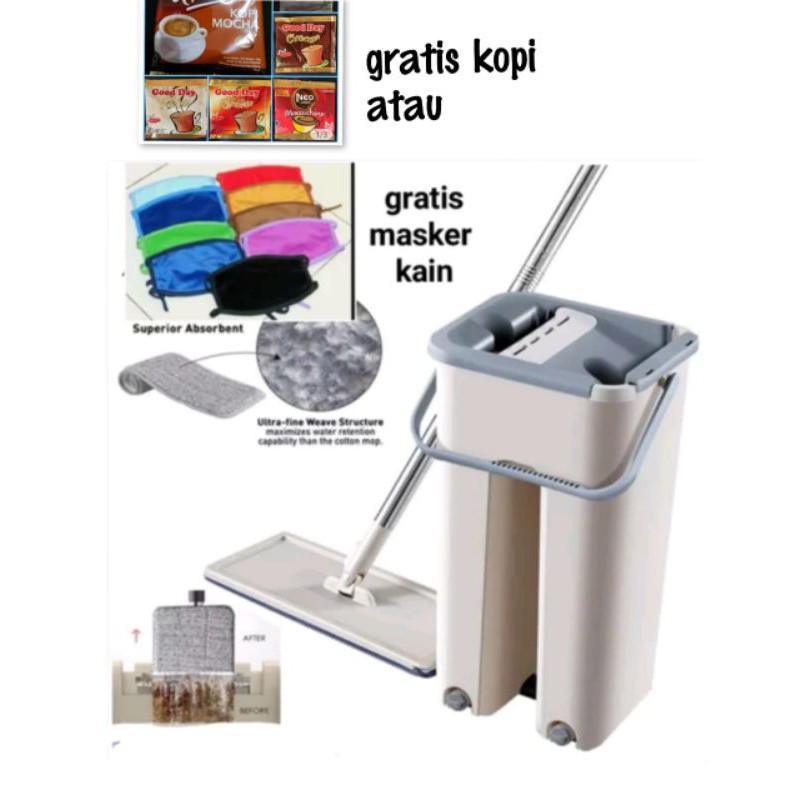 Alat Pel Lantai Ultra Mop Briny Praktis