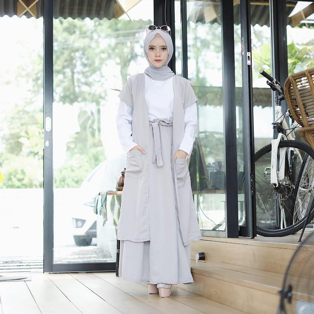 SF Arinda set 3in1 Original Koleksi Terbaru TermurahGamis Wanita Lucu Kekinian Modis Modern Casual