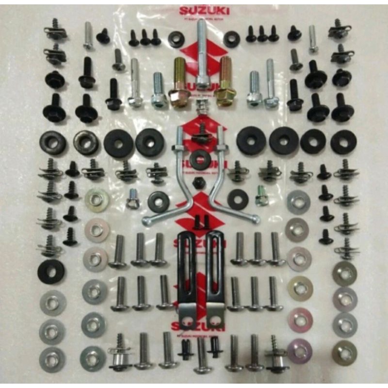 Baut full set body satria hiu