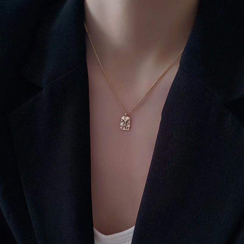 ♡Source Buku Literatur Dalam Bahasa Mandarin♡2021 Kalung Rantai Clavicle Simple Gaya Jepang / Korea Untuk Wanita