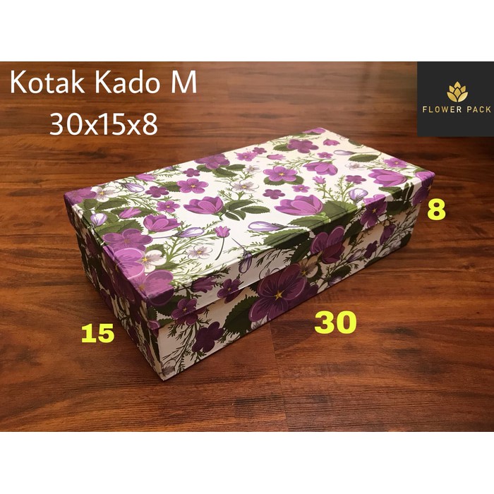 

KADO PERNIKAHAN Kotak Box Kado M 30x15x8 Gift Box Kotak Hadiah Bungkus Kemasan ADWA WAW