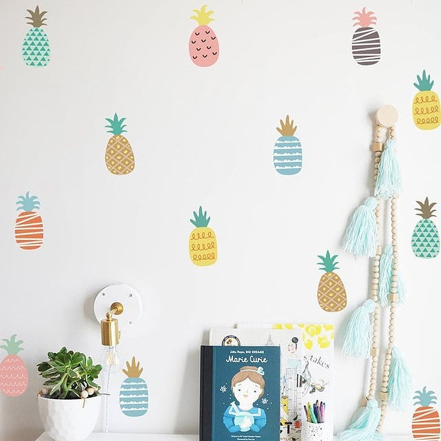 Walldecals Pineapple