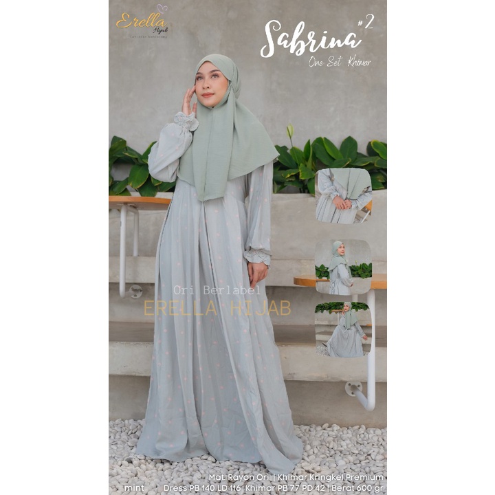 SABRINA GAMIS SET BY ERELLA HIJAB