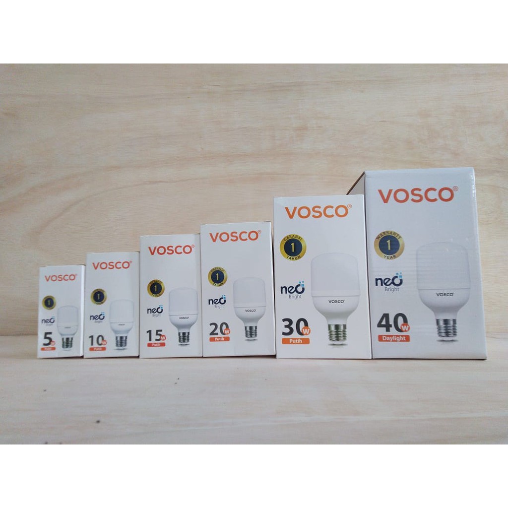 LAMPU CAPSULE VOSCO LED (5W 10W 15W 20W 30W 40W)