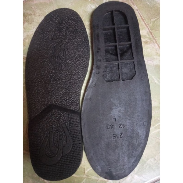 Insole sepatu/outsolesepatu karet/alas sepatu/