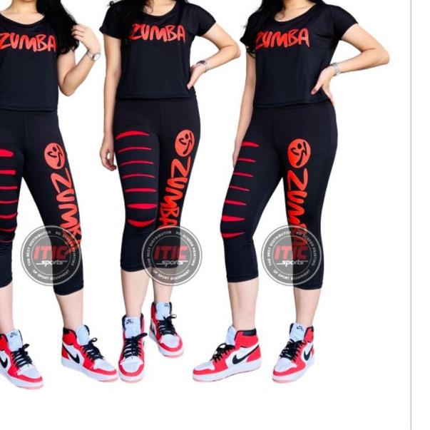 SETELAN ZUMBA/ SETELAN SENAM/ BAJU SPORT/ BAJU SPORT WANITA