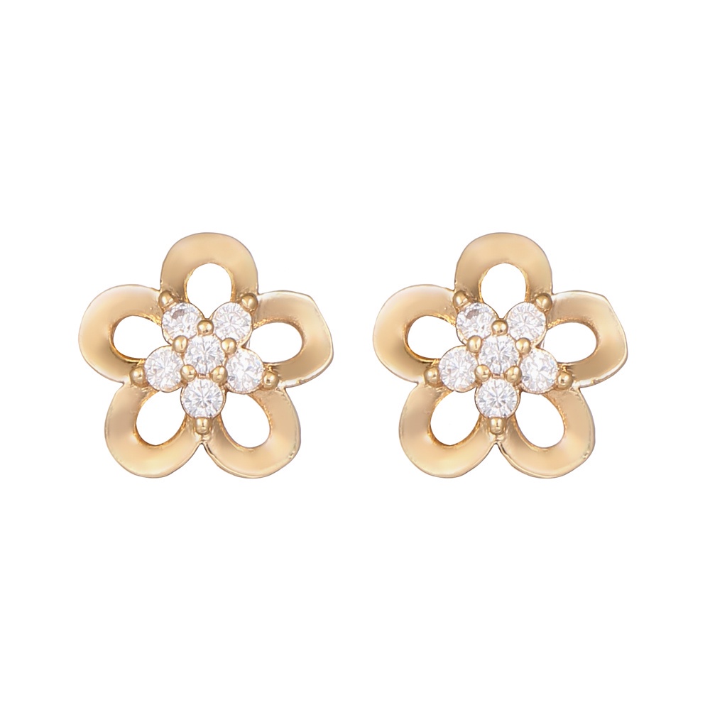 anting korea anting tusuk  anti karat anting jepit korea  pesta mewah fashion jewelry anting D270