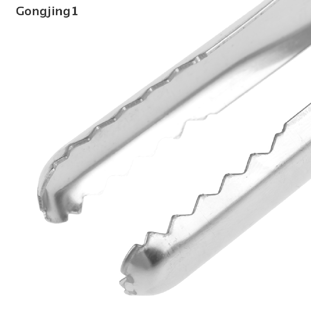 Gongjing1 Tongs Capitan Makanan Bahan Stainless Steel Untuk Daging / Salad / BBQ