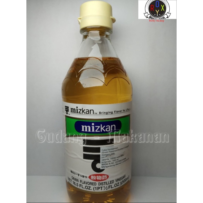 

Mizkan Kokumotsu Vinegar / Cuka Sushi Jepang / Rice Vinegar 500ml - Pack Standard