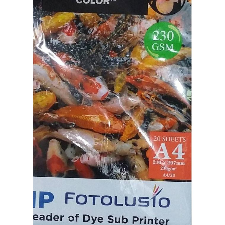 

➾ SPECTRA GLOSSY PAPER 230 GSM 20 LBR Ω