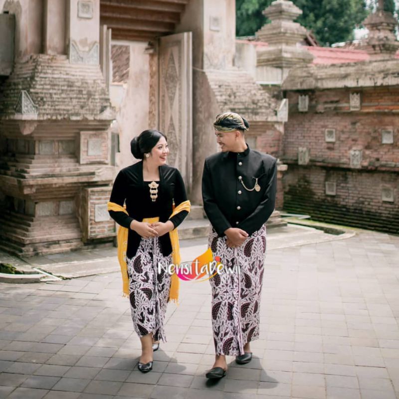 Set Baju Prewed / Baju Adat Model Jogja - Sidoasih Kecil