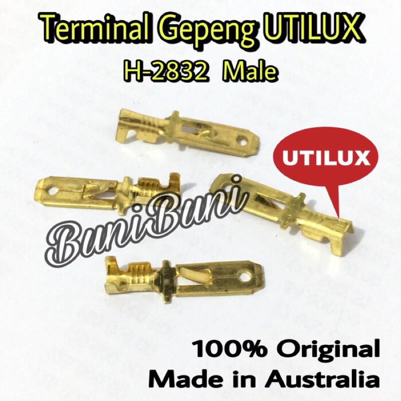 Terminal Skun Gepeng Utilux Cowok / Male / Cowo / Laki H2832 Original (ECERAN))