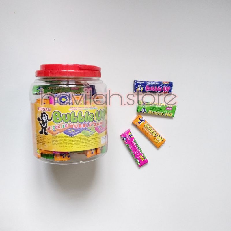 

Permen Karet Bubble Up Toples ìsi 80pcs