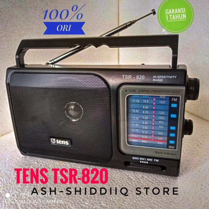 Koko1_Shopp | Radio Jadul Tens Tsr-820 4 Band 100% Ori