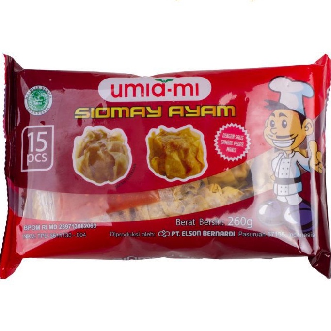 

UMIAMI Siomay Ayam Sapi Sayur 260 gram