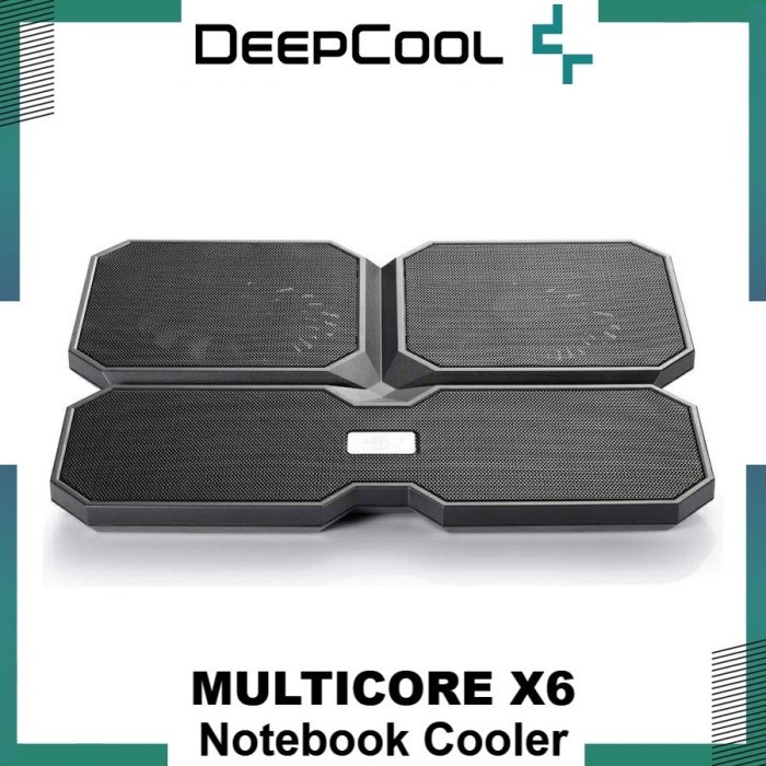 Deep Cool X6 Multi Core - Notebook Cooler Cooling Pad Laptop Deepcool