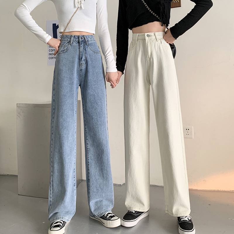 BEARYJEANS Highwaist Kulot Jeans Wanita Celana Jeans Culottes Jeans Basic  - BJ004