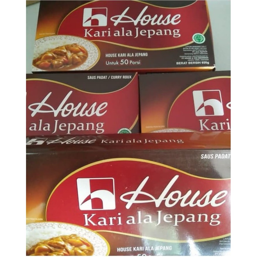 

Murah House Curry / Saus Kari lokal ala Jepang 1kg / Curry House Terbatas