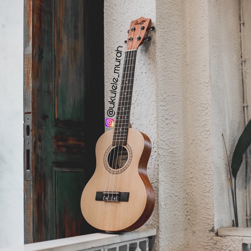 ORIGINAL UKULELE COWBOY TENOR ELEKTRIK NATURAL FULLSET