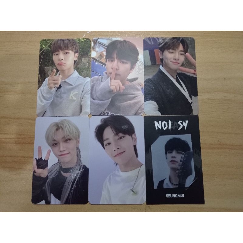 PHOTOCARD STRAYKIDS NOEASY BENE MECIMA FELIX SEUNGMIN I.N