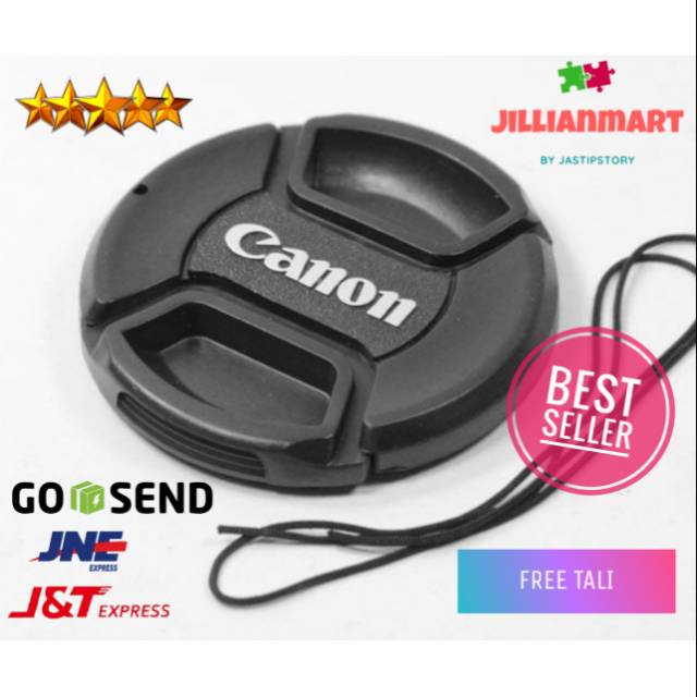 Lens Cap Canon 49mm m3 m10 m100 m5 m6 m50 15-45mm tutup