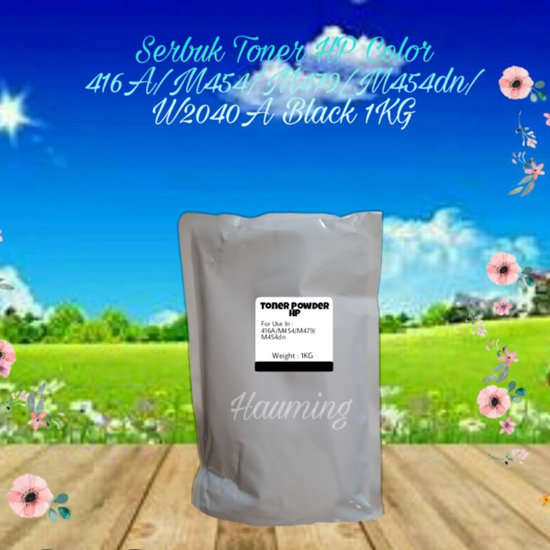 Serbuk Toner Powder Refill HP Color 416A 416 M454 M479 M454dn M454dw W2040A Black 1kg