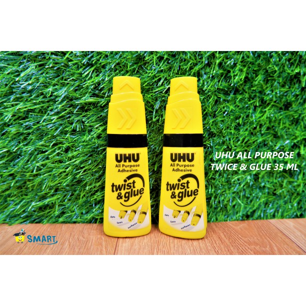 

UHU ALL PURPOSE TWICE N GLUE 35ML