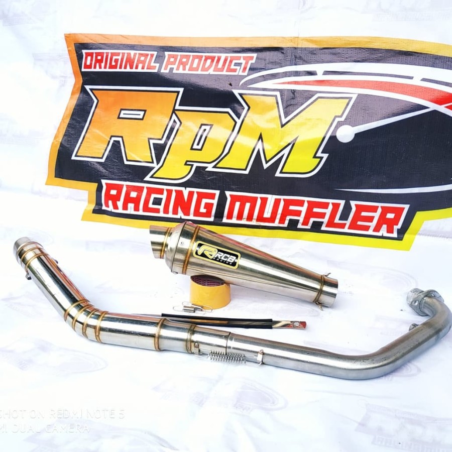 Knalpot RCB CBR150R - SONIC 150 R - CB150R mantappp