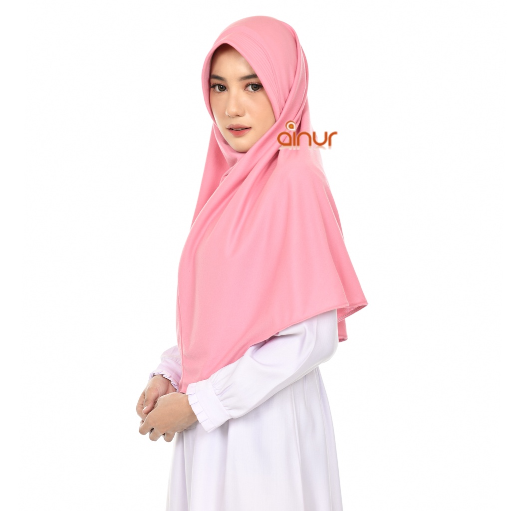 Jilbab Hijab Instan Pet Antem XL bahan kaos