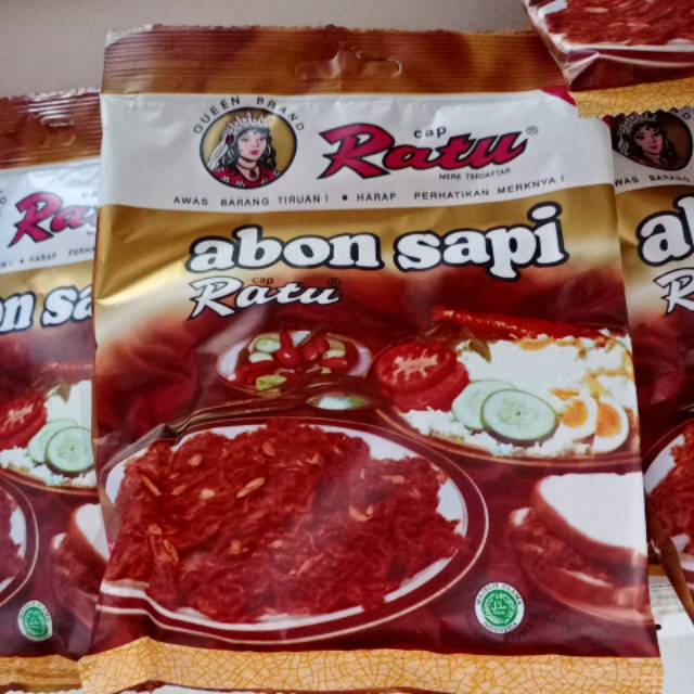 

ABON SAPI CAP RATU (90G) / CAP RATU ABON SAPI ASLI