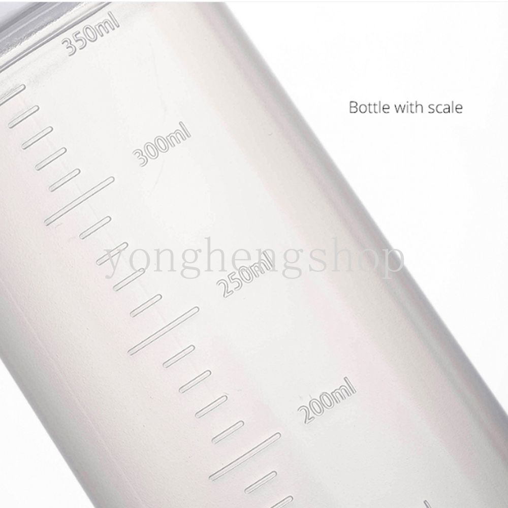 Botol Remas Plastik 350ML Untuk Kecap Saos Salad Mustard Dapur Botol Penyimpanan Dengan Tutup Minyak Cuka Bumbu Dispenser